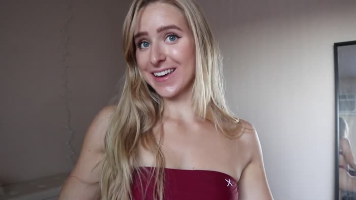 Caroline Zalog Blonde Porn - Carolinezalog Try On Haul Nude Videos